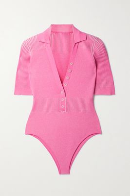 Jacquemus - Yauco Stretch-knit Bodysuit - Pink