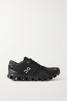 ON - Cloud X Mesh Sneakers - Black