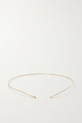 Melissa Joy Manning - 14-karat Recycled Gold Diamond Necklace - one size