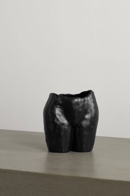 Anissa Kermiche - Popotin Ceramic Pot - Black