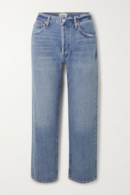 Citizens of Humanity - Emery High-rise Straight-leg Jeans - Blue