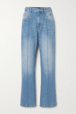 Isabel Marant - High-rise Straight-leg Jeans - Blue