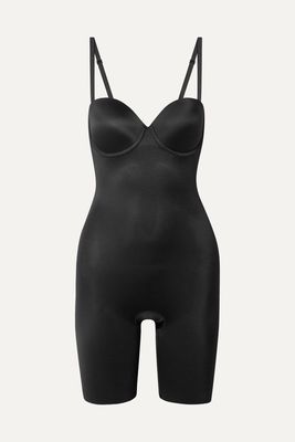 Spanx - Suit Your Fancy Convertible Stretch Bodysuit - Black