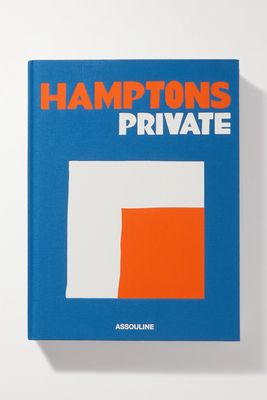 Assouline - Hamptons Private By Dan Rattiner Hardcover Book - Blue