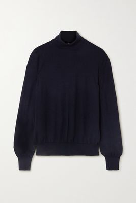 The Row - Lambeth Cashmere Turtleneck Sweater - Blue