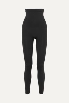 Spanx - Look At Me Now Stretch-jersey Leggings - Black