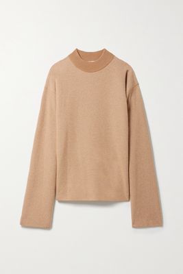 The Row - Daverio Cashmere And Silk-blend Sweater - Brown