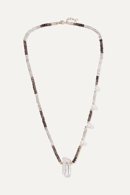 Harris Zhu - 14-karat Gold Multi-stone Necklace - one size