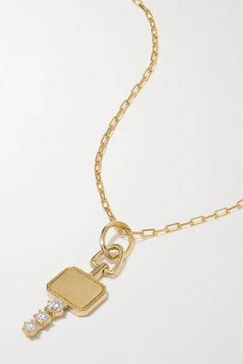 Jade Trau - Catherine 18-karat Gold Diamond Necklace - one size