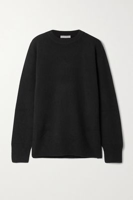 The Row - Sibem Wool And Cashmere-blend Sweater - Black