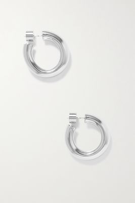 Jennifer Fisher - Kevin Silver-plated Hoop Earrings - one size