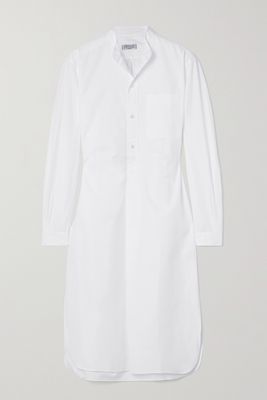 Charvet - Elysee Oversized Cotton-poplin Nightdress - White