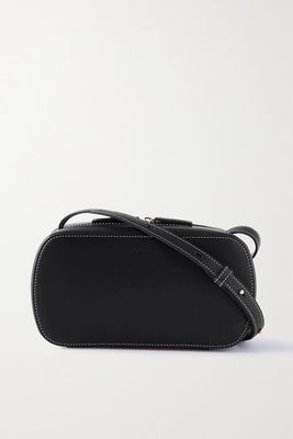 Jil Sander - Small Leather Shoulder Bag - Black