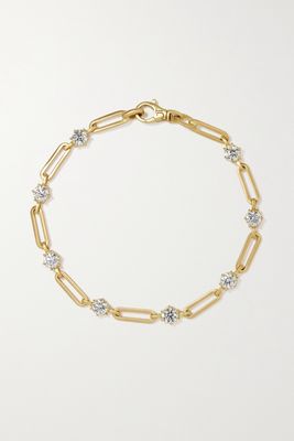 Jade Trau - Phoebe 18-karat Gold Diamond Bracelet - one size