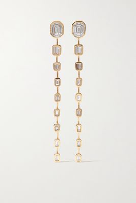 SHAY - 18-karat Rose Gold Diamond Earrings - one size