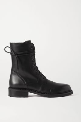 Ann Demeulemeester - Leather Ankle Boots - Black
