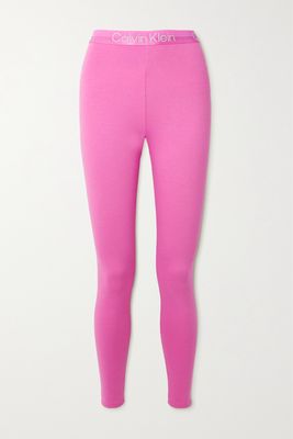 Calvin Klein Underwear - Modern Strcuture Cotton-blend Jersey Leggings - Pink