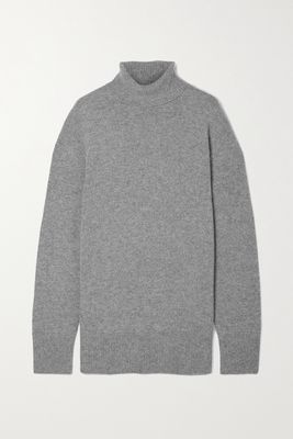 The Row - Stepny Wool And Cashmere-blend Turtleneck Sweater - Gray
