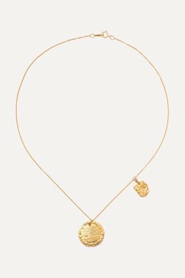 Alighieri - Summer Night Gold-plated Necklace - one size