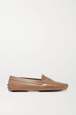 Tod's - Gommino Leather Loafers - Brown