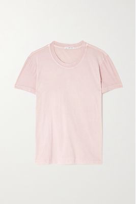 James Perse - Vintage Boy Cotton-jersey T-shirt - Pink
