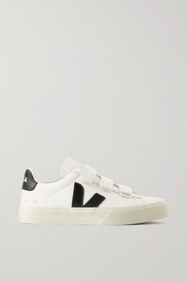 Veja - Recife Rubber-trimmed Leather Sneakers - White