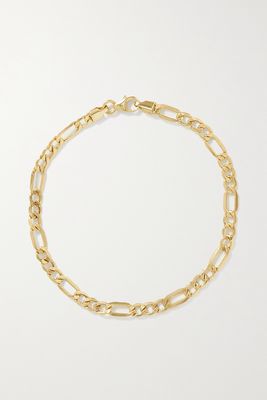 The M Jewelers - The Mini Figaro 10-karat Gold Bracelet - one size