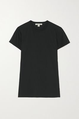 Nili Lotan - Lana Supima Cotton-jersey T-shirt - Black