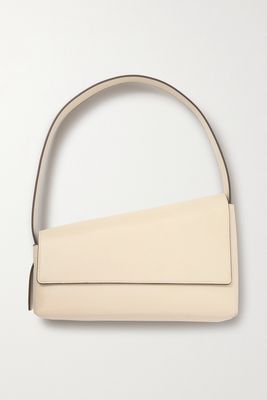 STAUD - Acute Leather Shoulder Bag - Cream
