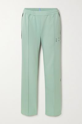 MCQ - Piped Jersey Track Pants - Green