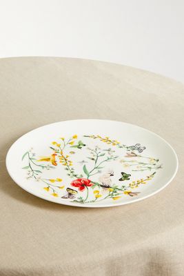 Nimerology - Isabelle's Garden Party 26.5cm Bone China Dinner Plate - White