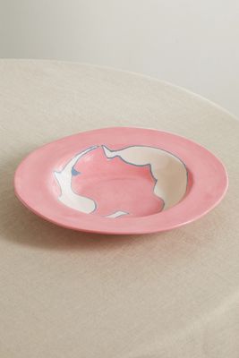 Laetitia Rouget - 26cm Ceramic Dinner Plate - Pink