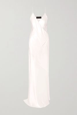 Michael Lo Sordo - Silk-satin Gown - White