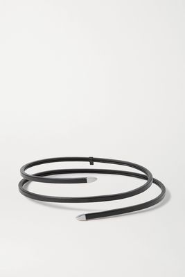 Bottega Veneta - Leather Waist Belt - Black