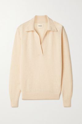 Khaite - Jo Cashmere-blend Sweater - Ecru