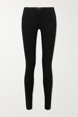 L'Agence - Marguerite High-rise Skinny Jeans - Black