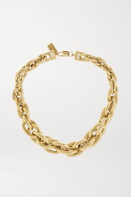 Lauren Rubinski - Extra Large 14-karat Gold Necklace - one size