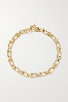 Jade Trau - Georgina 18-karat Gold Diamond Bracelet - M
