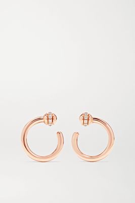Piaget - Possession 18-karat Rose Gold Diamond Earrings - one size