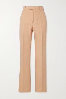 Bottega Veneta - Cotton-canvas Straight-leg Pants - Orange