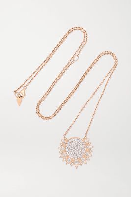 Piaget - Sunlight 18-karat Rose Gold Diamond Necklace - one size