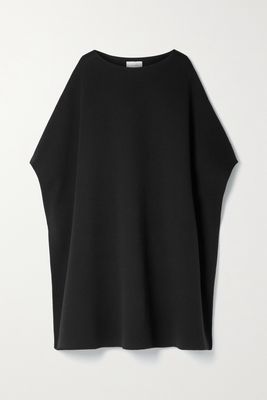 The Row - Bruun Wool And Cashmere-blend Poncho - Black