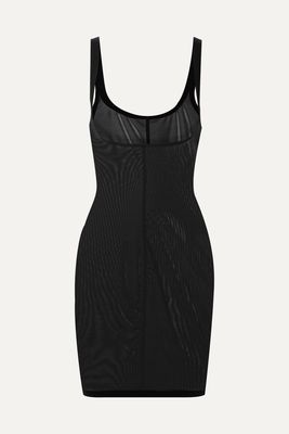 Wolford - Forming Stretch-tulle Slip - Black