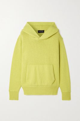 Les Tien - Cashmere Hoodie - Yellow