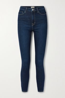 L'Agence - Monique High-rise Skinny Jeans - Blue