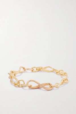 OLE LYNGGAARD COPENHAGEN - Love Small 18-karat Yellow And Rose Gold Bracelet - one size