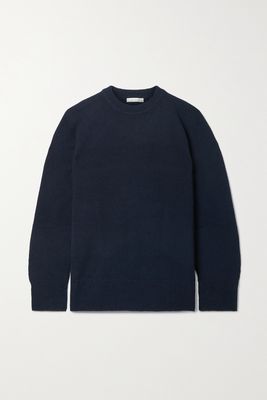 The Row - Sibem Wool And Cashmere-blend Sweater - Blue