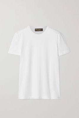 Loro Piana - Cotton-jersey T-shirt - White