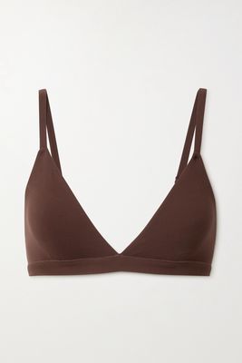 Skims - Fits Everybody Triangle Bralette - Cocoa