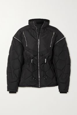 Givenchy - Convertible Quilted Padded Shell Jacket - Black